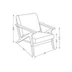 Omax Decor Fauteuil Zola